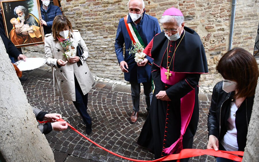 Inaugurata a Montefalco la casa “Patris corde” per padri separati