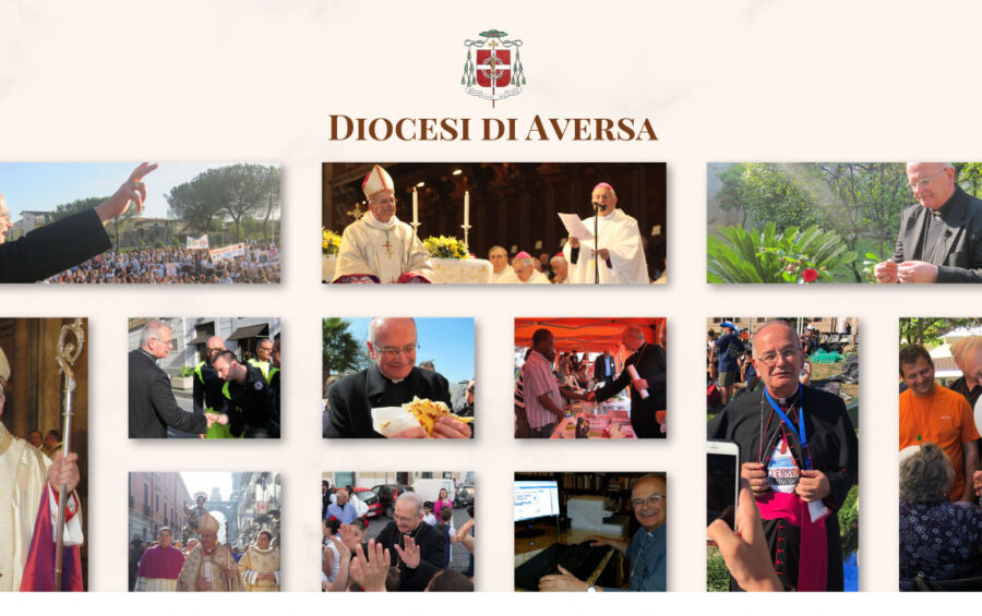 La diocesi celebra i dieci anni di Ministero Episcopale di mons. Spinillo ad Aversa